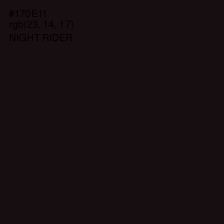 #170E11 - Night Rider Color Image
